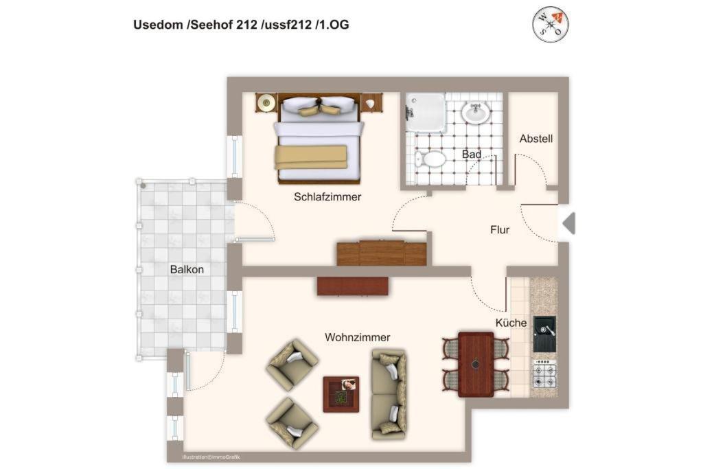 Seehof Seehof 212 제바트헤링스도르프 외부 사진